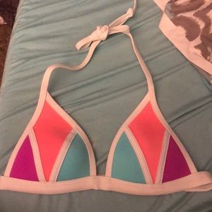 triangle bathing suit top